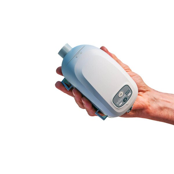 Man Holding Transcend miniCPAP